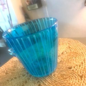 Blown glass pot